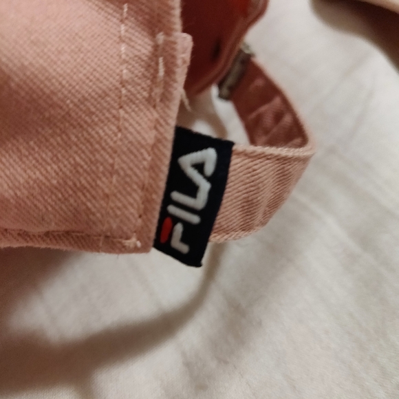 BRAND NEW! Pink FILA Cotton Baseball Dad Hat Cap - Picture 6 of 12
